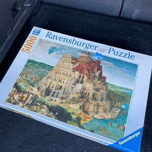 RAVENSBURGER 5000 Piece Puzzle BRUEGHEL THE ELDER TOWER OF BABEL